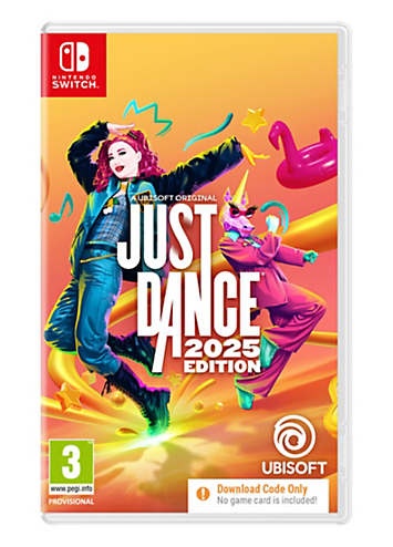 Switch Just Dance 2025 Code In Box (7+) by Nintendo | Look Again